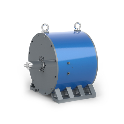 Direct drive motor for mine hoisting